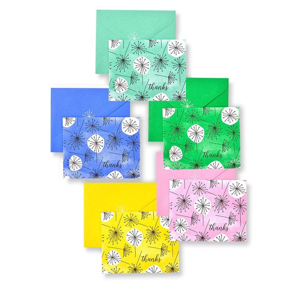 Watercolor Dandelion Thank You Card Set Gartner Studios Cards - Thank You 31026