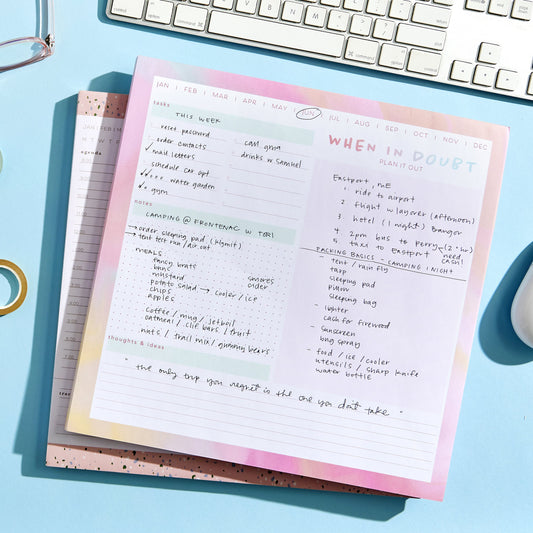 Watercolor Smart Deck Desktop Calendar Gartner Studios 92590