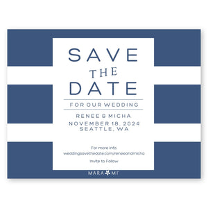 Watercolor Stripes Save The Date Gartner Studios Save The Dates
