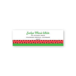 Watermelon Madness Custom Address Labels Red Gartner Studios Address Labels 97478