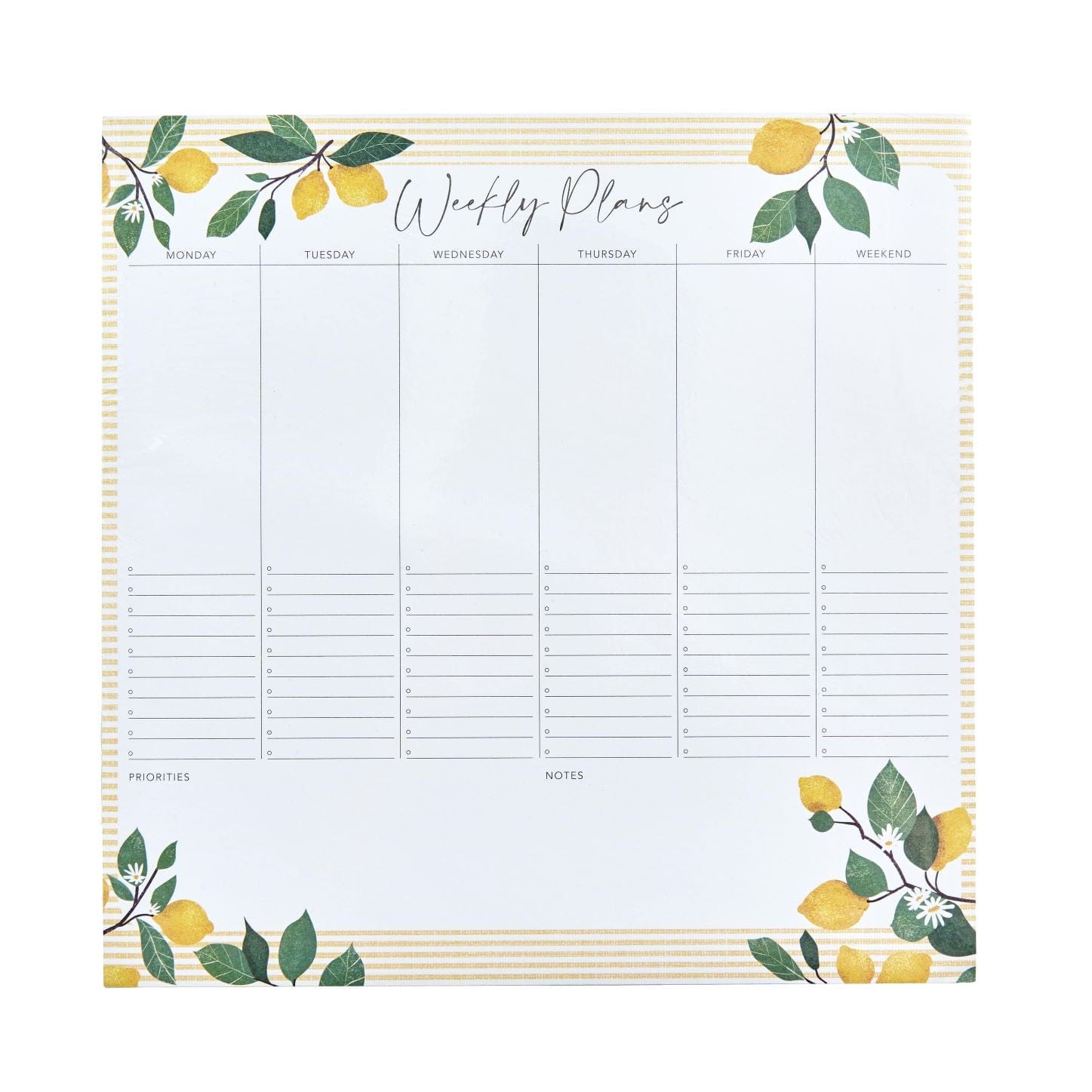 Weekly Smart Deck Desktop Calendar - Lemons Gartner Studios 93892
