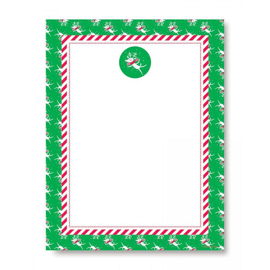 Whimsy Reindeer Stationery - 25 Count Gartner Studios Stationery Paper 79848