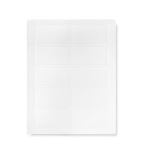 White Embossed Printable Business Cards Gartner Studios Business Cards 78494