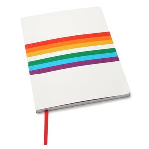 White Rainbow Journal Gartner Studios Notebooks 61398