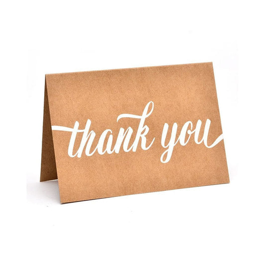 White Script Thank You Cards Gartner Studios Cards - Thank You 83642