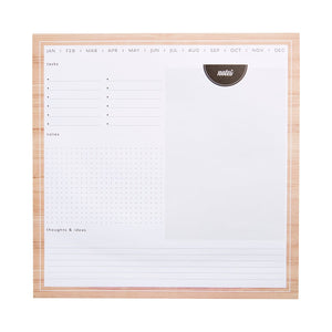 Woodgrain Smart Deck Desktop Calendar Gartner Studios 94635