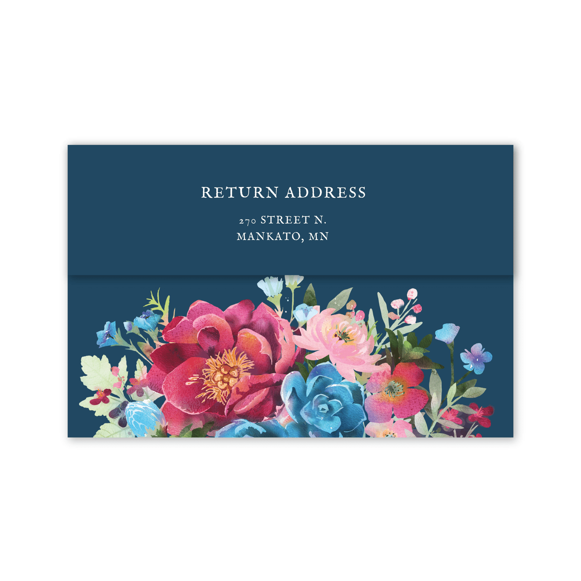 Woodland Floral All-in-One Wedding Invitation Gartner Studios All-in-One Wedding Invitation 98531